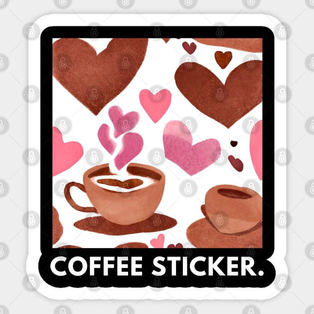 Coffee lovers Sticker by BlackMeme94